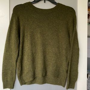 Dark green sweater